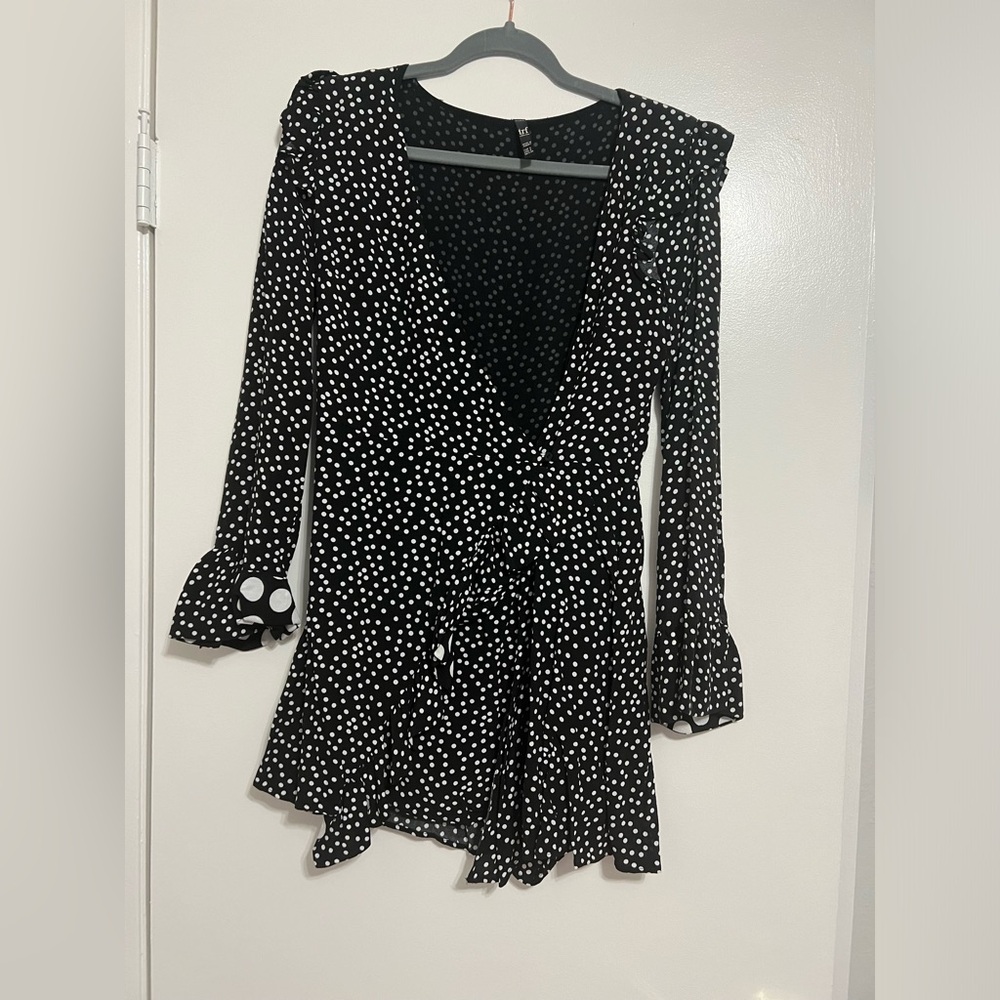 Zara polka dot dress
